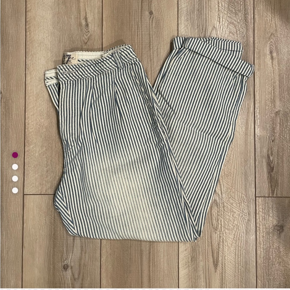 Free People Striped Pants